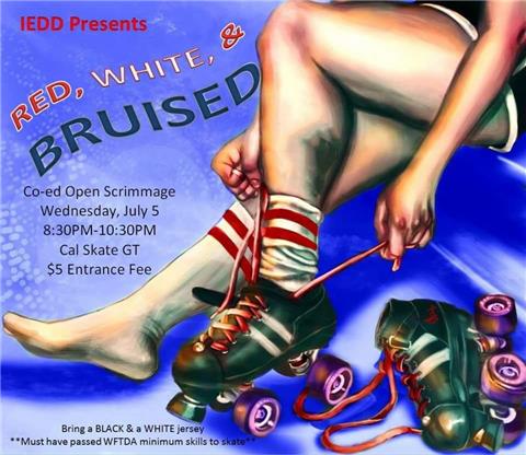 IE Derby Divas July 2017 Open Scrimmage