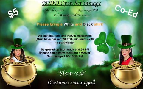 IE Derby Divas March 2017 Open Scrimmage