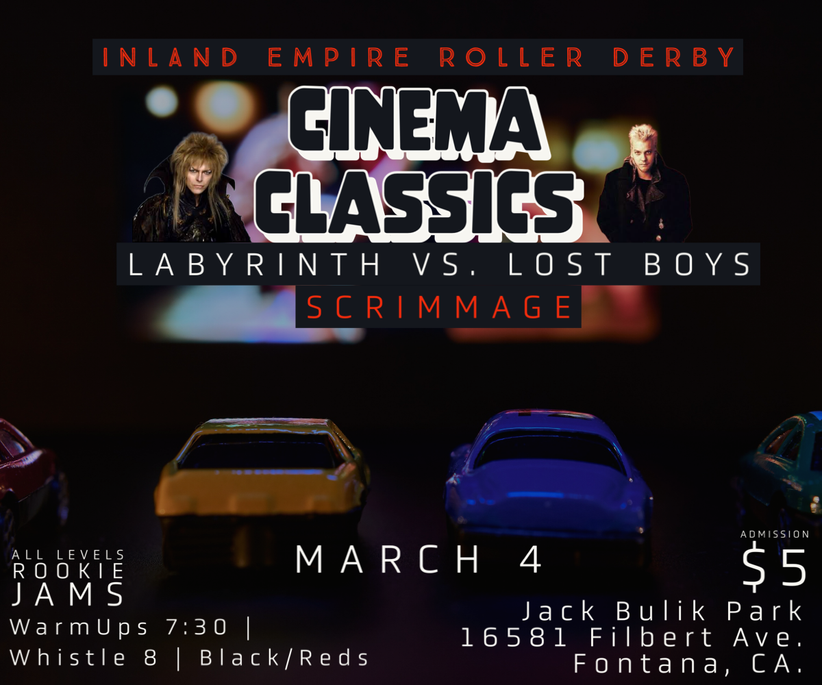 Inland Empire Roller Derby - Monthly Open Scrimmage - Cinema Classics